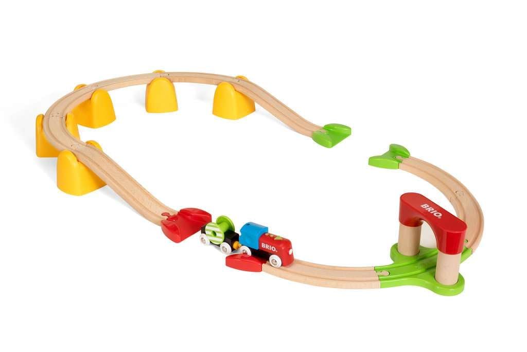 25 Piece Wood Train Set F956