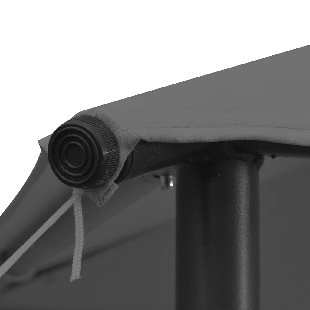 Gazebo 157.5"x157.5"x106.3" Anthracite N9449