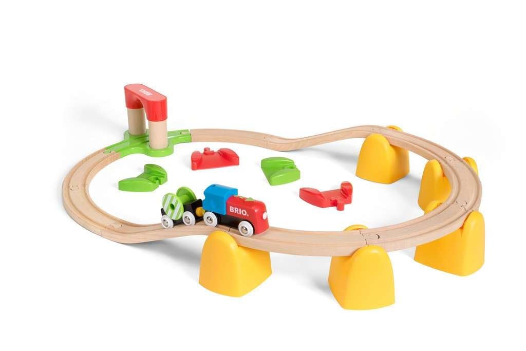 25 Piece Wood Train Set F956
