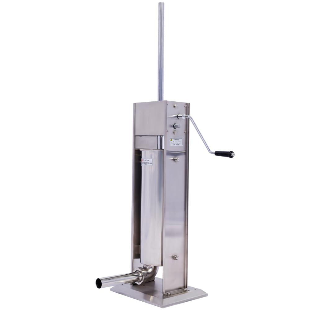 Vertical Stainless Steel Manual Sausage Stuffing Machine with 4 Filling Tubes U205027