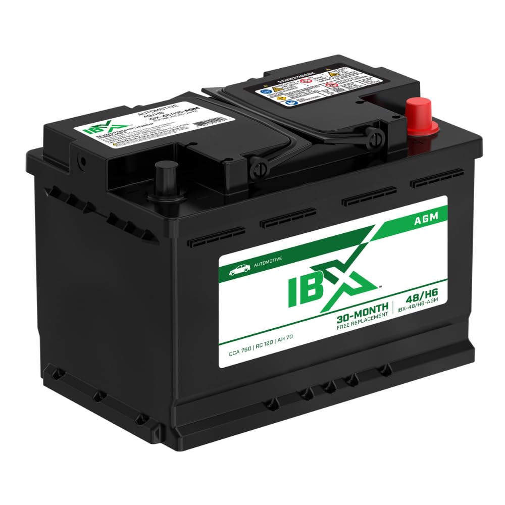 12V 70Ah Group H6 AGM Car Battery U8370
