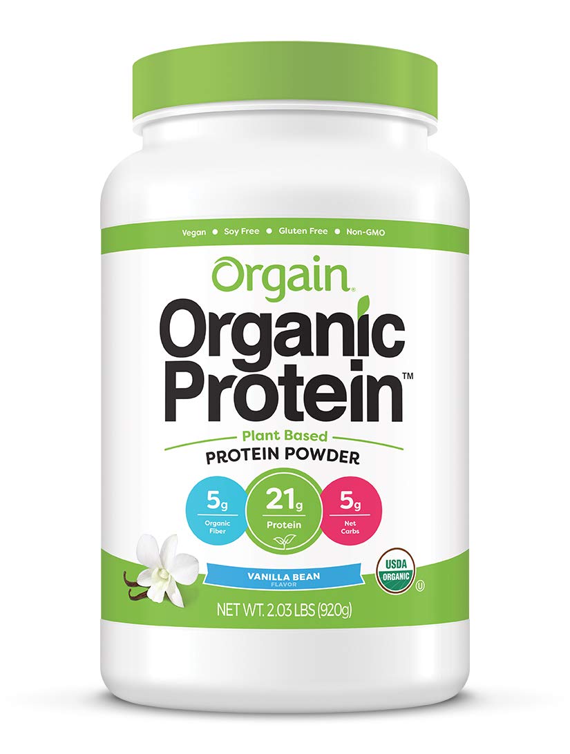 Organic Plant Based Vanilla Bean Protein Powder J68992