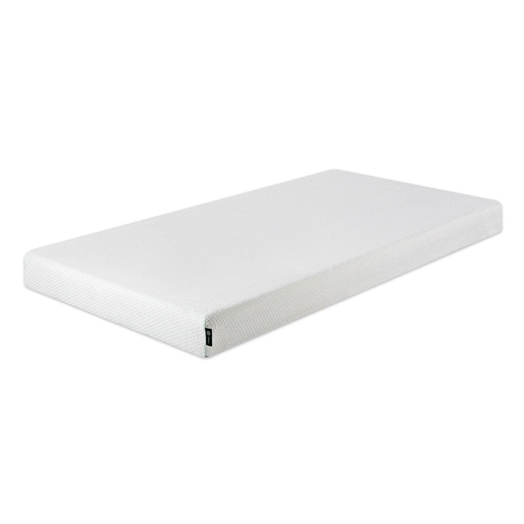 5 Inch Memory Foam Mattress, Twin, Medium Firmness, White Z761