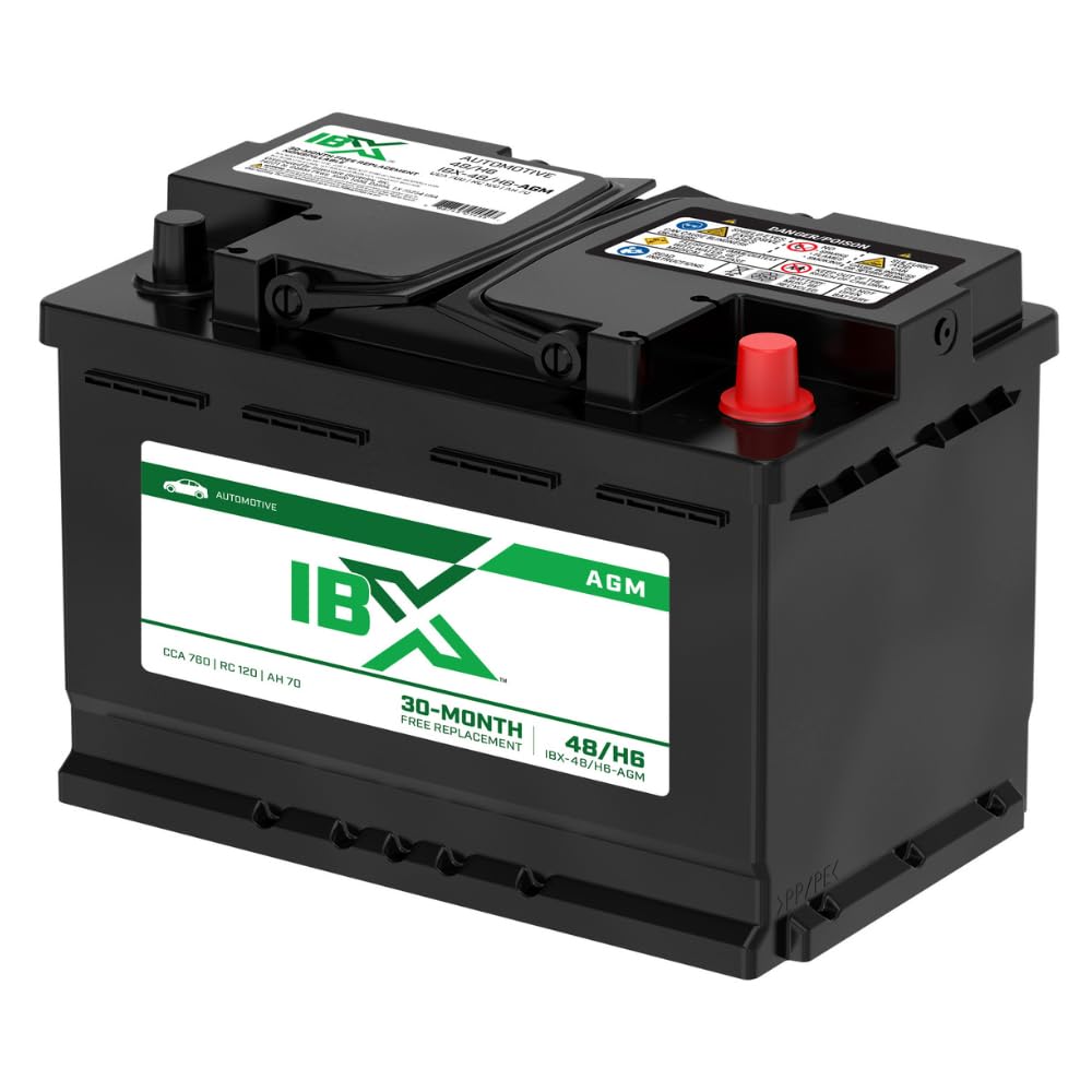 12V 70Ah Group H6 AGM Car Battery U8370