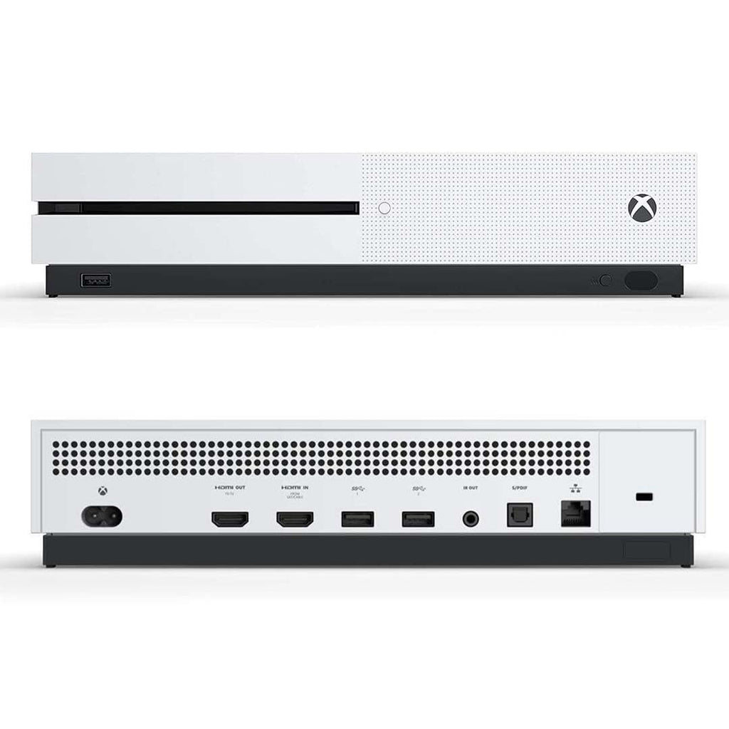White 1TB All-Digital Console Bundle with Wireless Controller O6176