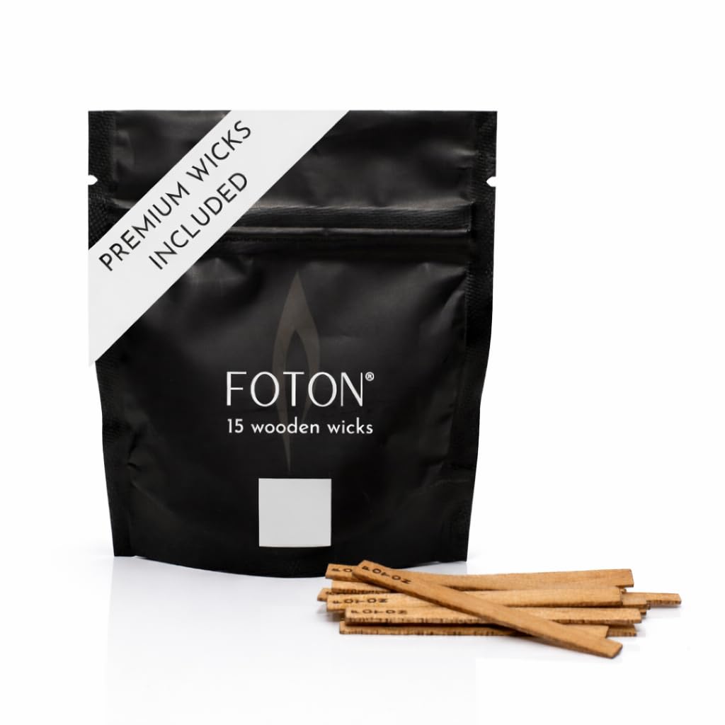 15 Pack Wooden Candle Wicks F1691
