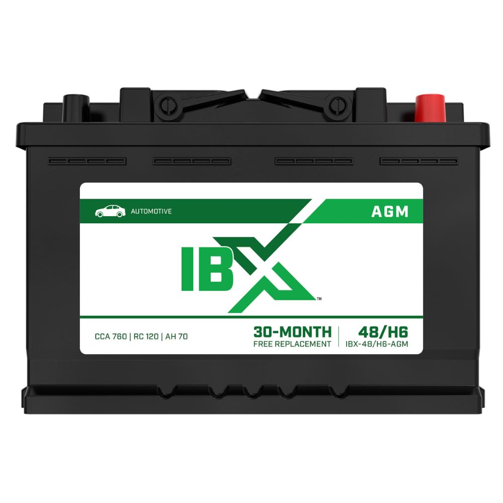 12V 70Ah Group H6 AGM Car Battery U8370