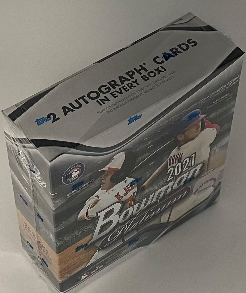 2021 Bowman Platinum MLB Baseball Card Mega Box Q93339