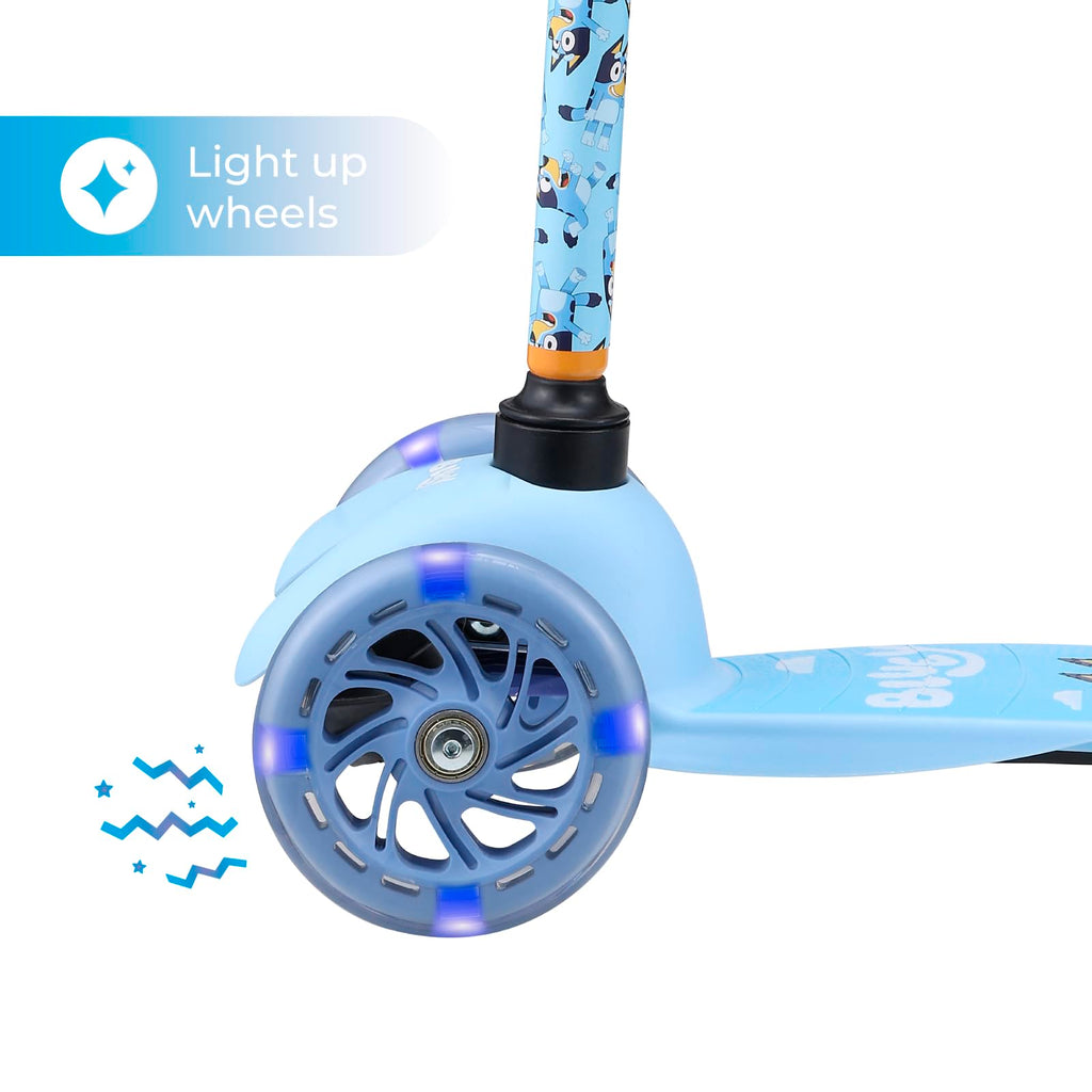3 Wheel Light Up LED Wheels Kick Scooter L4206