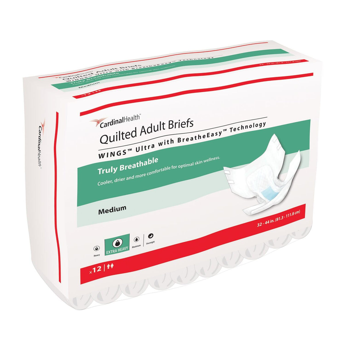 Adult Disposable Briefs Medium Bag of 12 I868