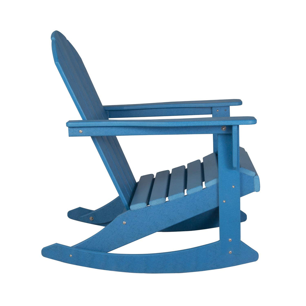 Pacific Blue Poly Adirondack Chair X908