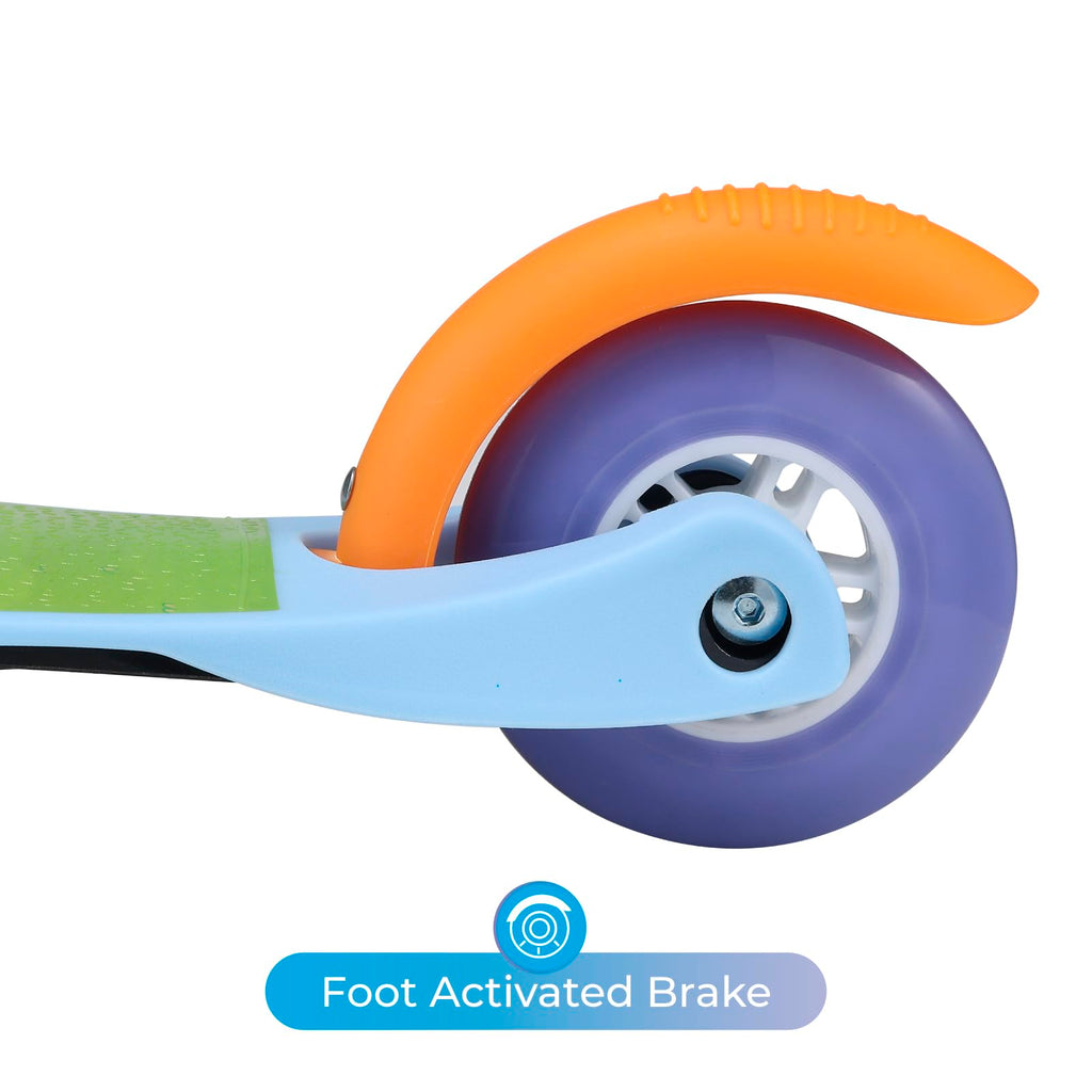 3 Wheel Light Up LED Wheels Kick Scooter L4206