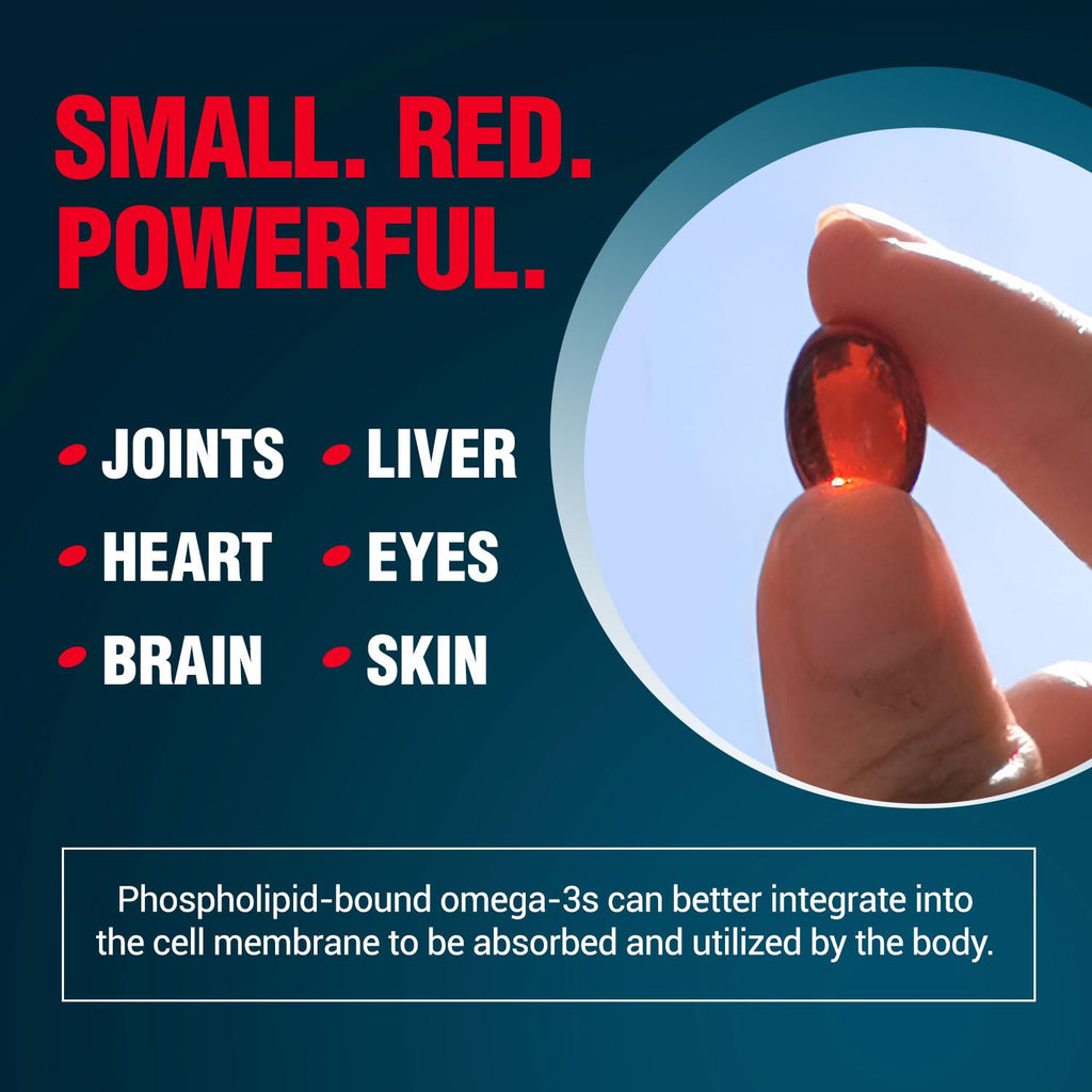 Omega-3 Krill Oil 60 Ct x 2 Pack J118966