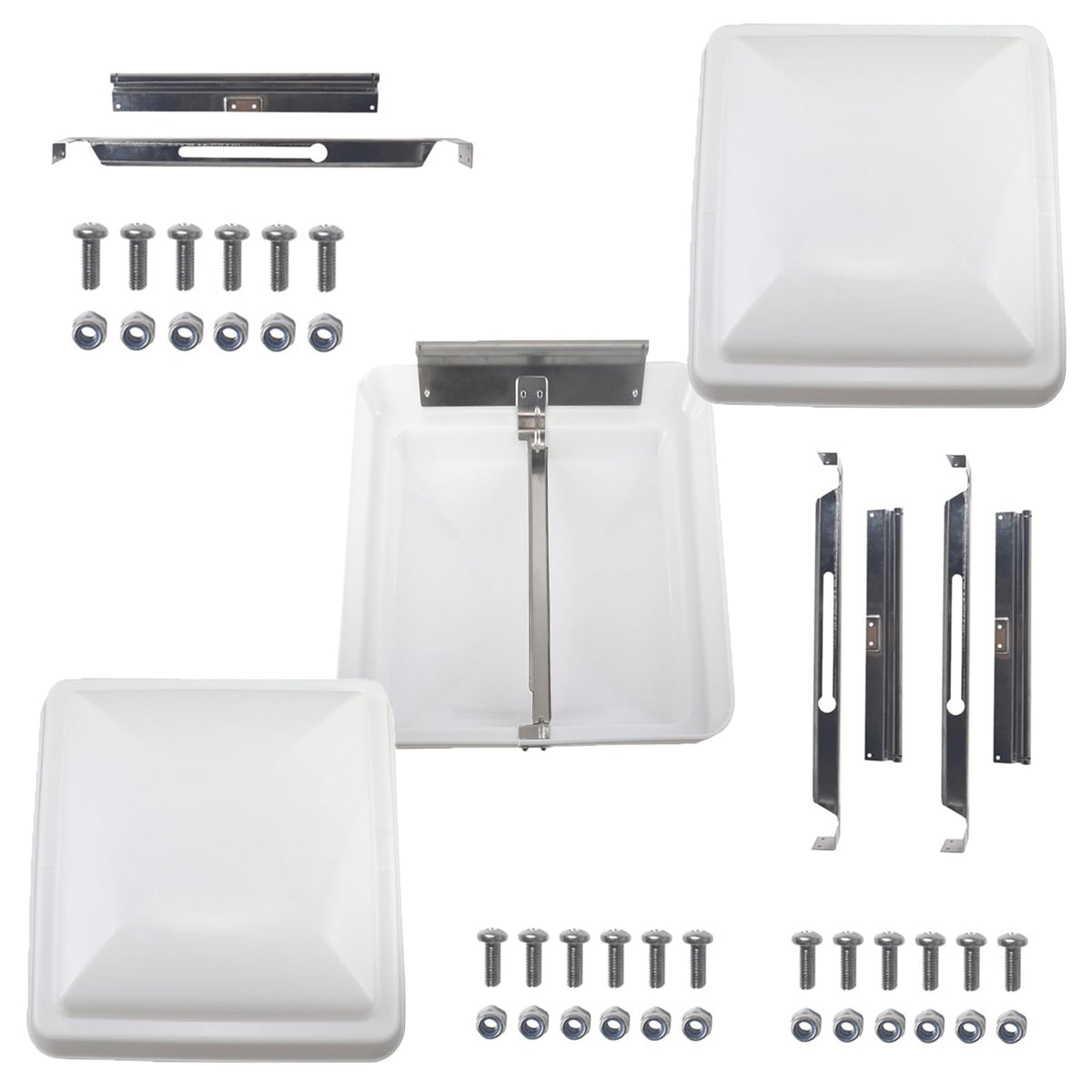 14" x 14" RV Roof Vent Cover (3Pcs) V62929