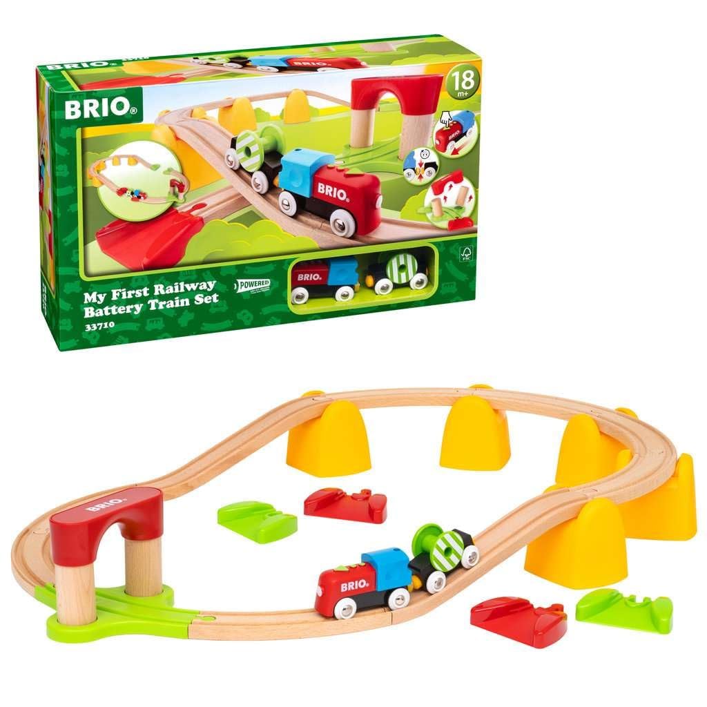 25 Piece Wood Train Set F956