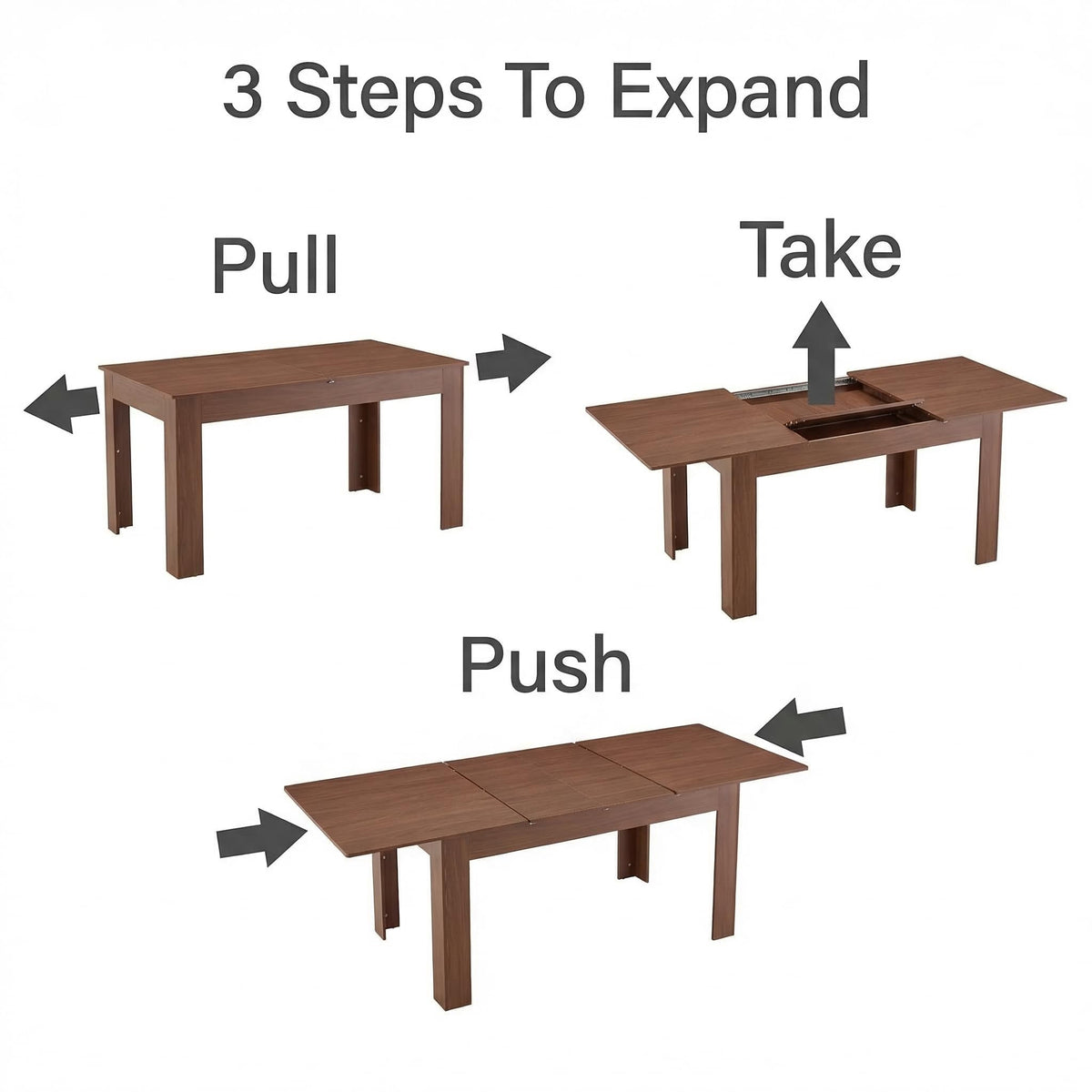 9 Piece Extendable Rectangular Dining Table Set with 8 Chairs Z57434
