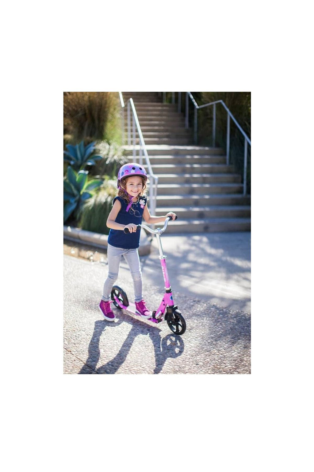 2 Wheel Foldable Kids Scooter with Adjustable Handlebar W302452