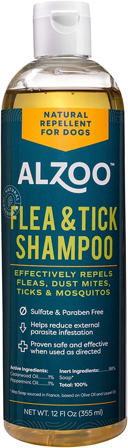 Plant Based Flea and Tick Repellent Dog Shampoo 12 Fl. Oz. K94267
