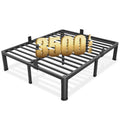 Queen Size 14 Inch Metal Platform Bed Frame L4175
