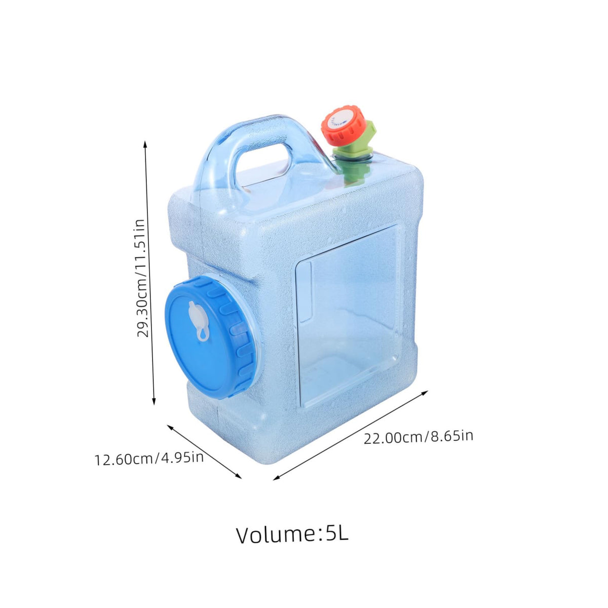 Portable 5L Blue Water Bucket G7460