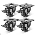 2-Inch Heavy Duty Casters Set of 4 with Brake A11636