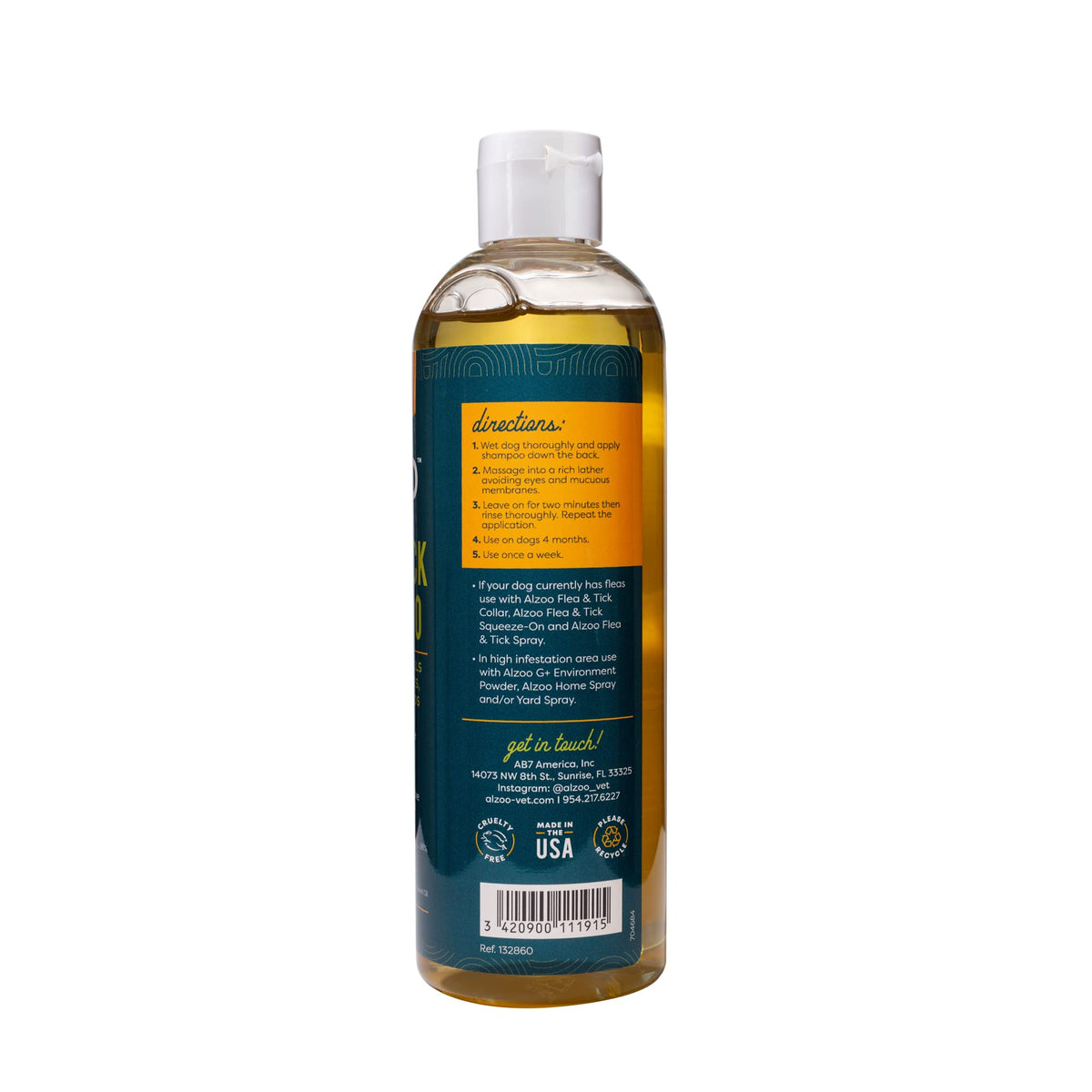 Plant Based Flea and Tick Repellent Dog Shampoo 12 Fl. Oz. K94267