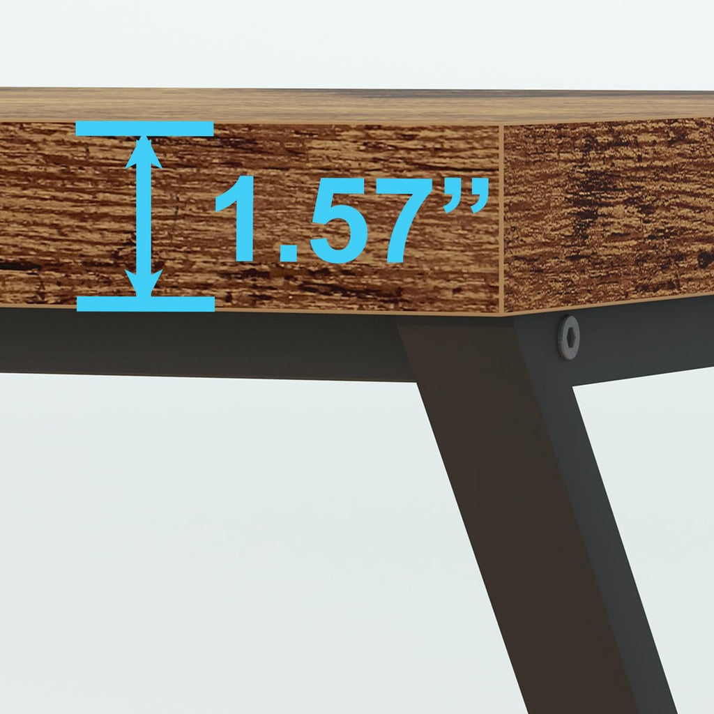 47" Rustic Brown Computer Desk R945650