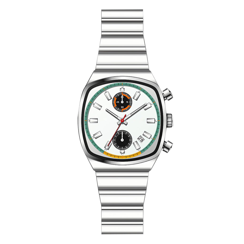 Mens Chronograph Stainless Steel Quartz Watch D244075