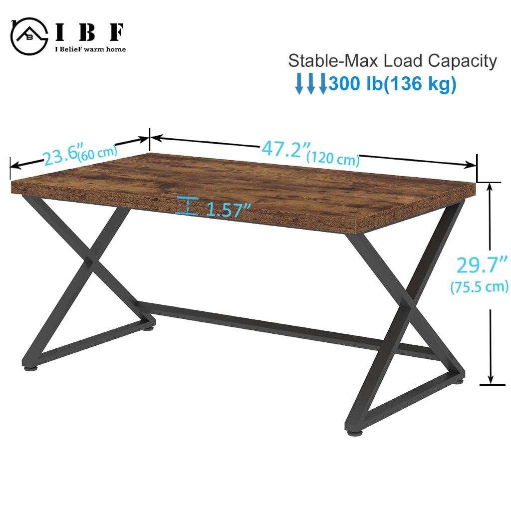 47" Rustic Brown Computer Desk R945650