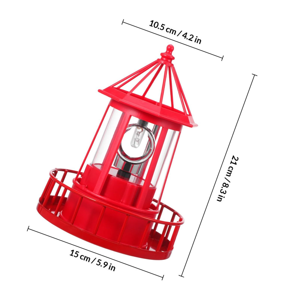 Solar Powered Rotating Iron Outdoor Garden Light A324