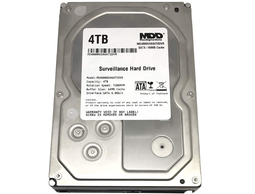 4TB 7200PM SATA 6.0Gb/s 3.5" Internal Hard Drive J412