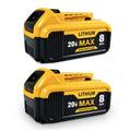 20V MAX 8Ah Lithium Ion Replacement Battery 2-Pack B79823