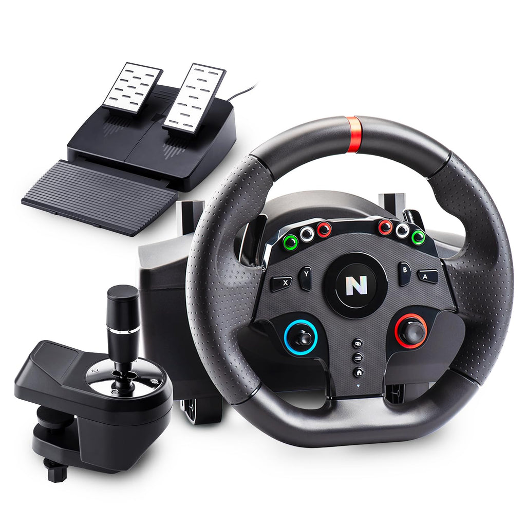 Steering Wheel with Pedals & Shifter W181217