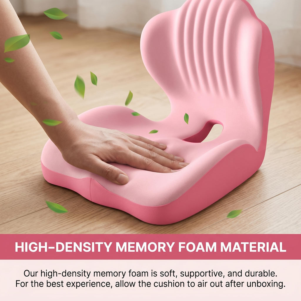 Ergonomic Lumbar & Seat Support Cushion Q6695