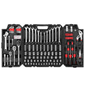 248 Pieces Mixed Sockets and Wrenches Hand Tool Set with Storage Case N761