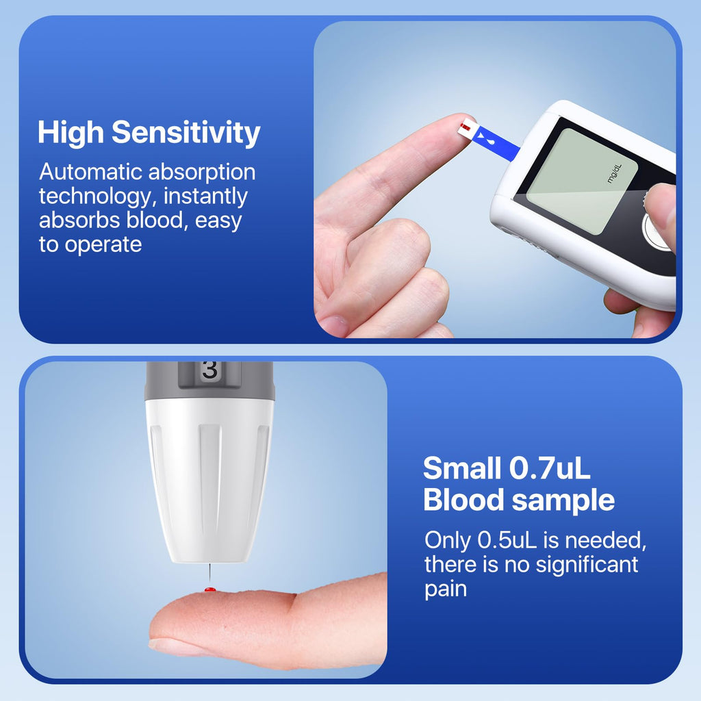 Blood Glucose Test Strips 100ct & Lancets 100ct N46658