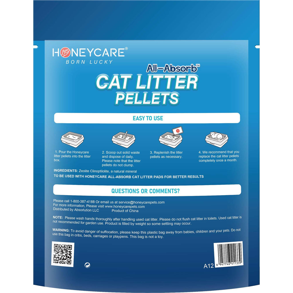 Cat Litter Pellets, Zeolite, 3.5 Lbs O183053
