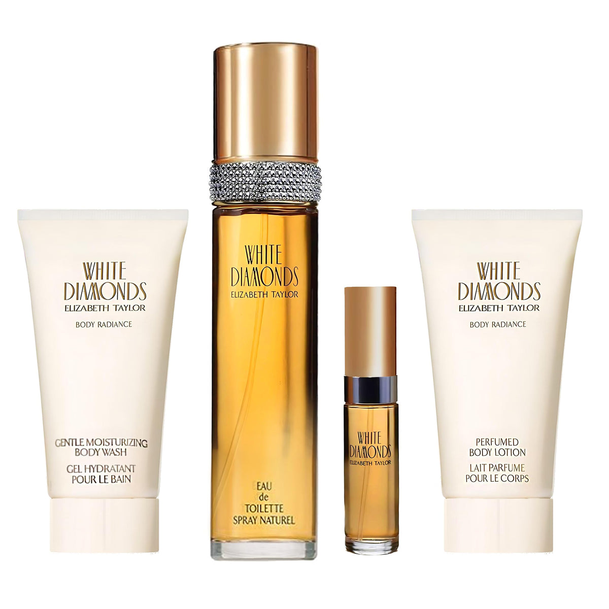 White Diamonds 4 Piece Fragrance Gift Set T695246