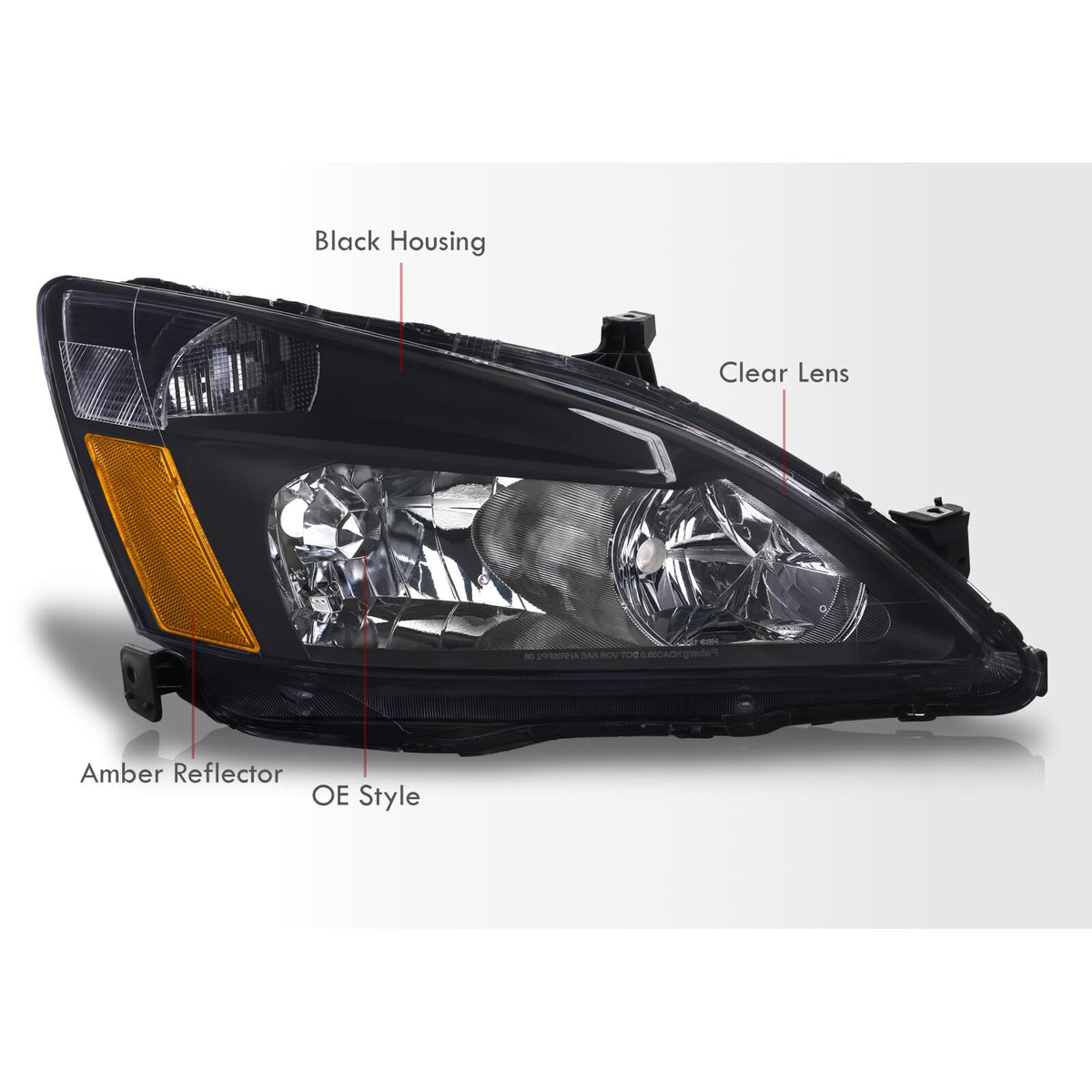 Headlights Assembly Left+Right Pair M7432