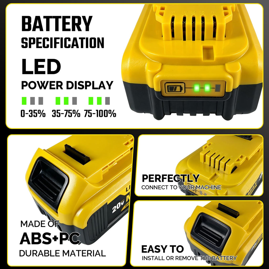 20V MAX 8Ah Lithium Ion Replacement Battery 2-Pack B79823
