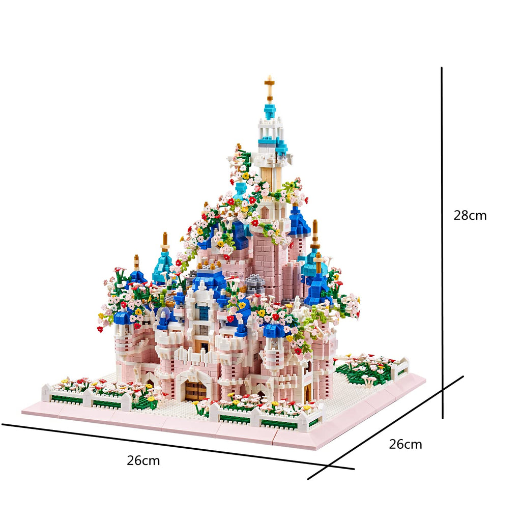 Architecture Castle Micro Blocks Building Set 4000+ PCS S393983