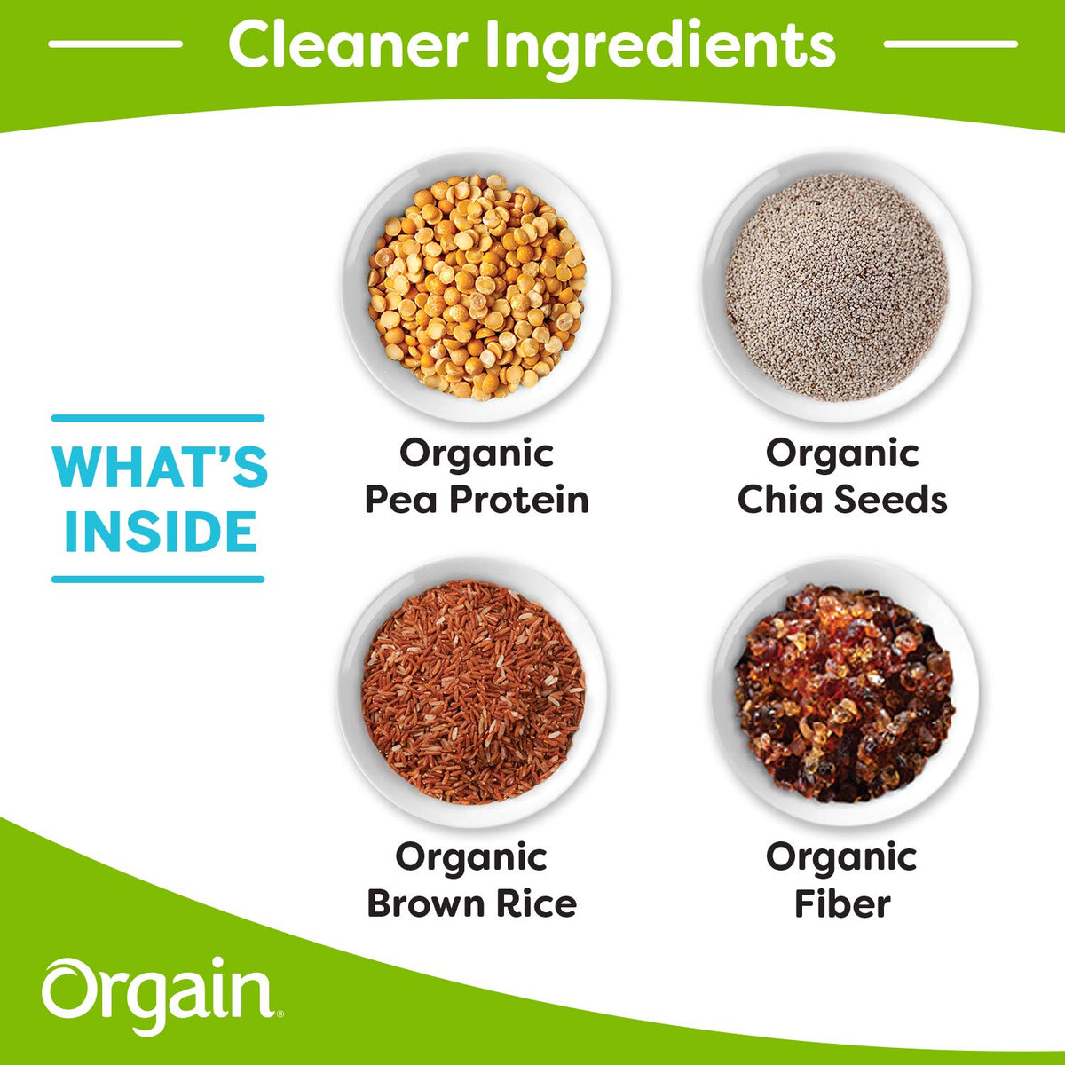 Organic Plant Based Vanilla Bean Protein Powder J68992
