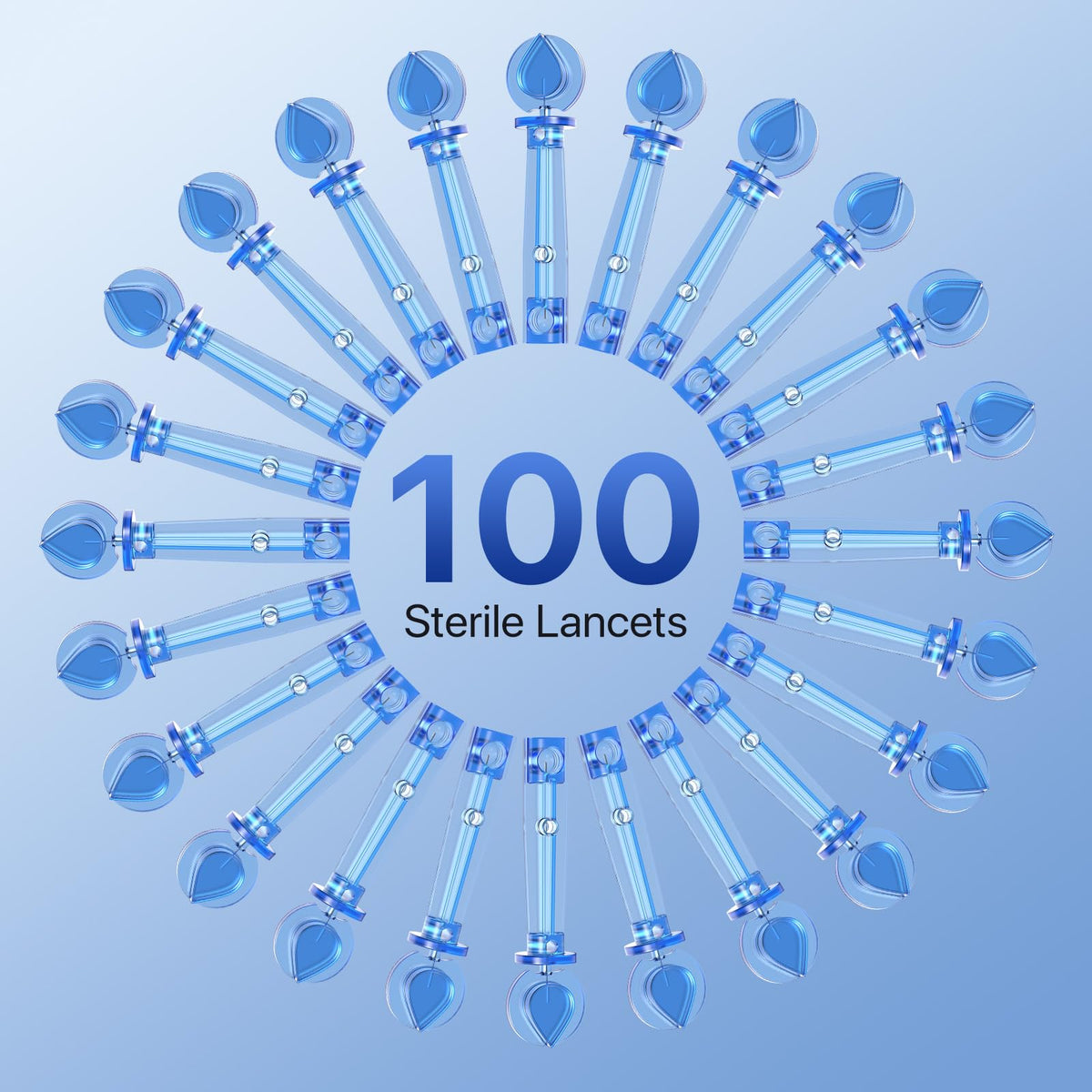 Blood Glucose Test Strips 100ct & Lancets 100ct N46658
