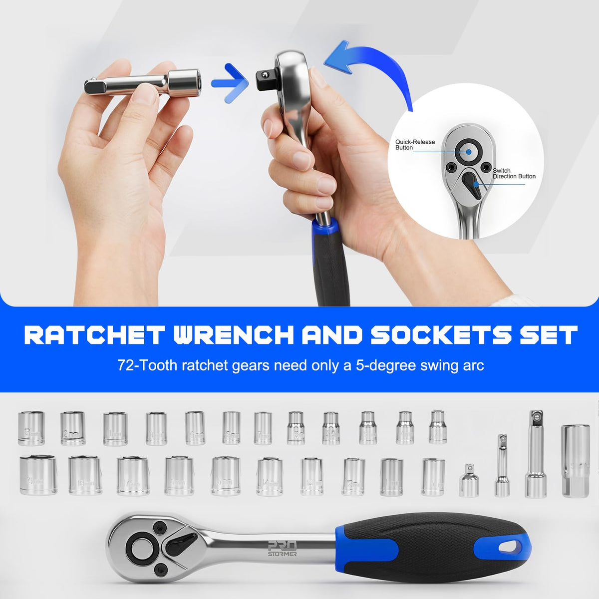 259-Piece Household and Mechanic's Tool Set D598672