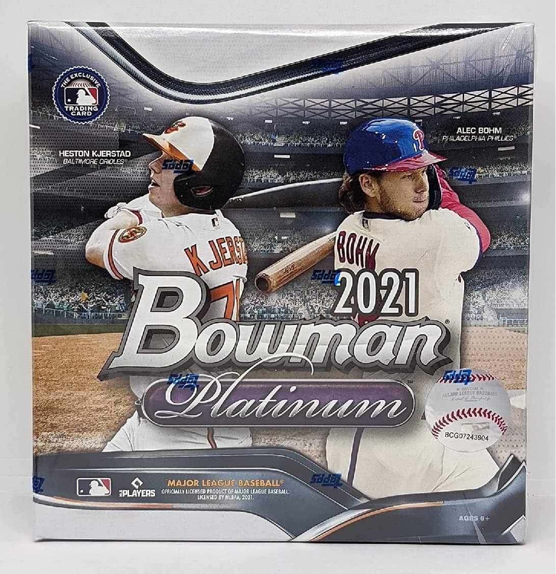 2021 Bowman Platinum MLB Baseball Card Mega Box Q93339