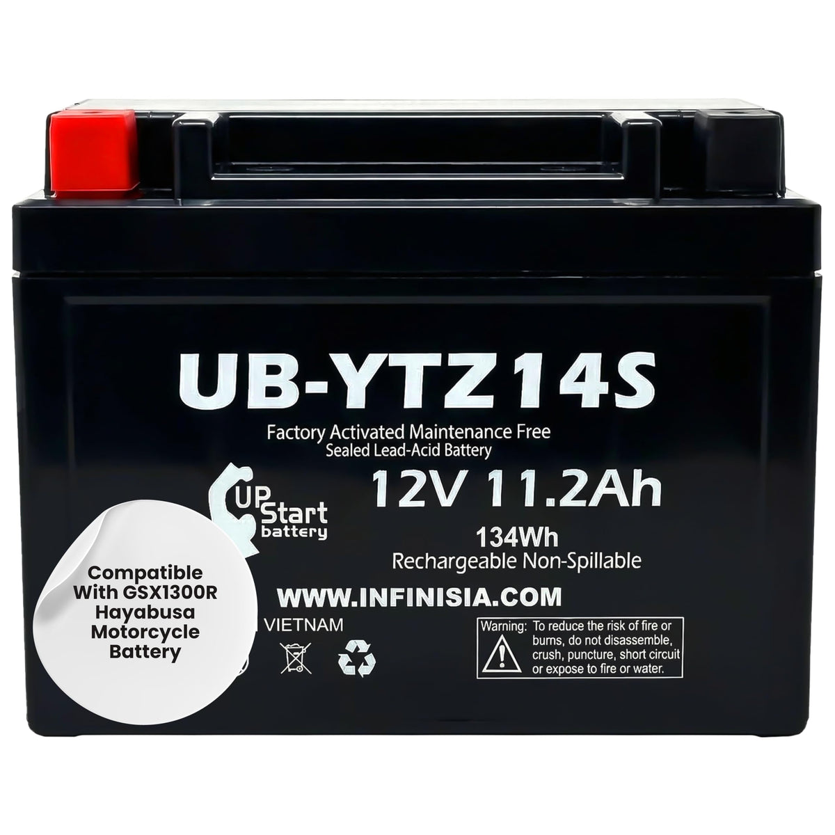 12V 11.2Ah Battery X268
