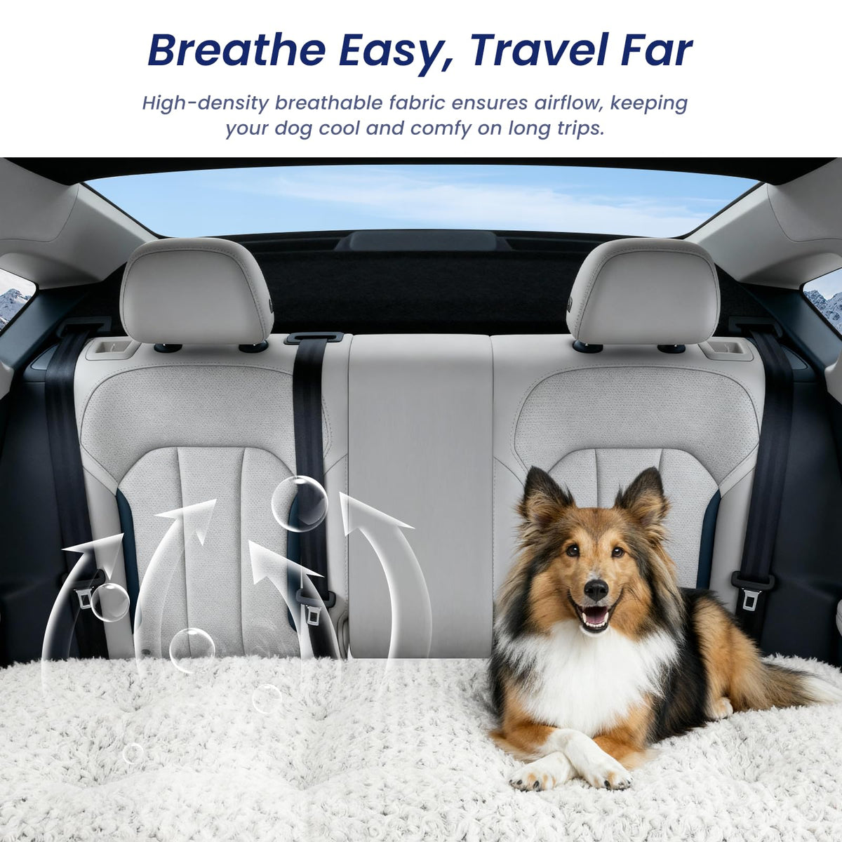 3.5" Thick Plush Non-Slip Dog Bed Mat Q1746