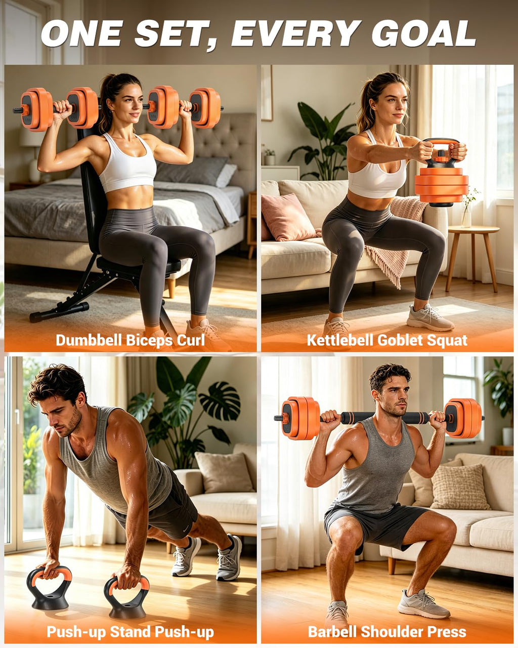 Adjustable Dumbbell Set F1341