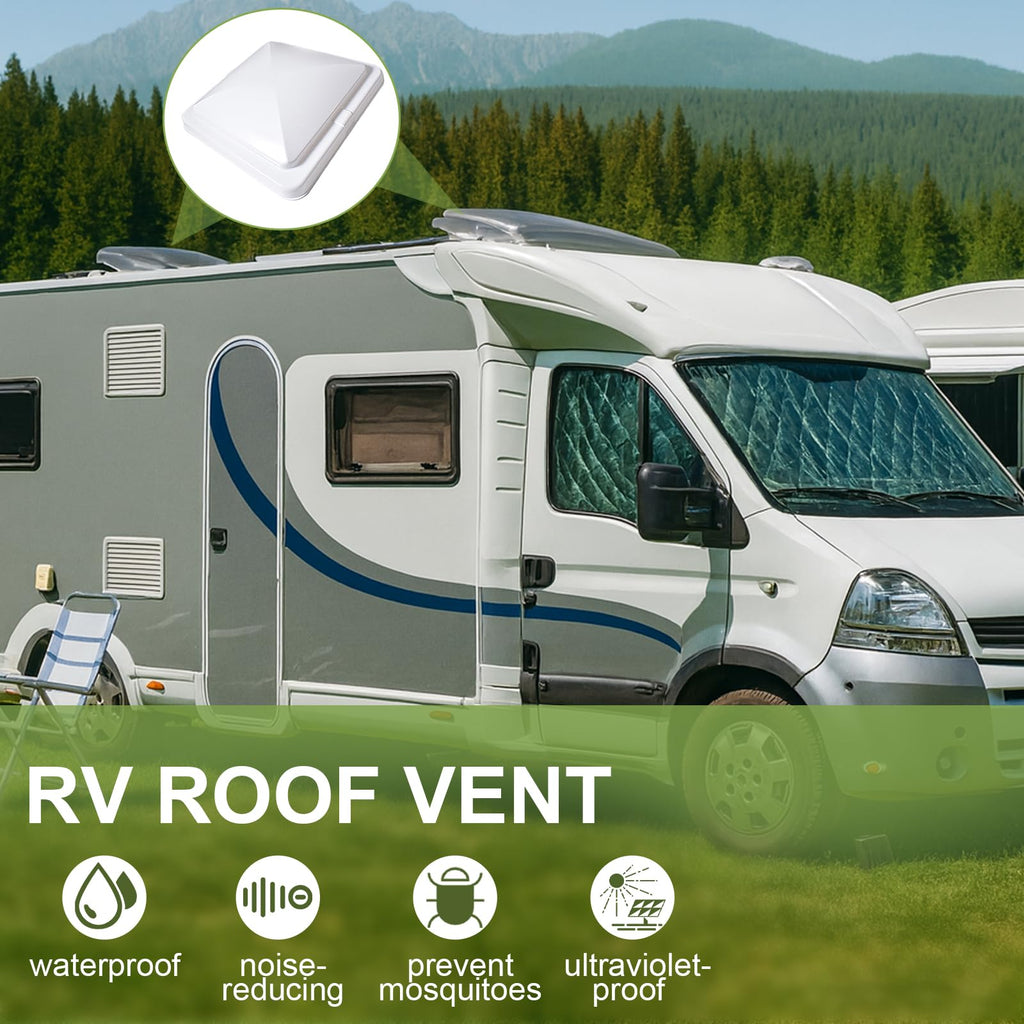 14" x 14" RV Roof Vent Cover (3Pcs) V62929