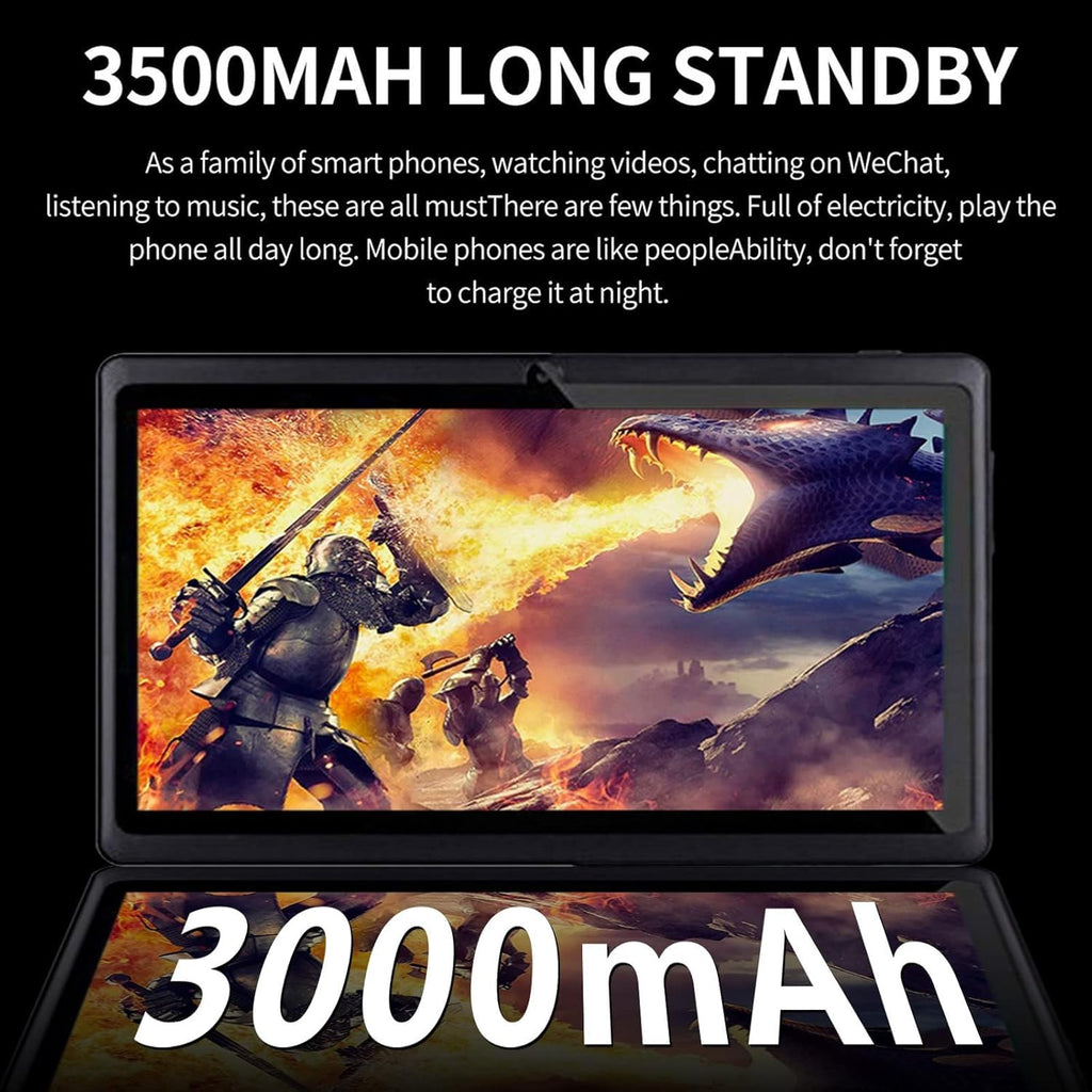 7-inch Android Tablet 1GB +8GB 3000 mAh Black U817580